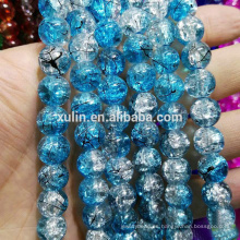Cheap 210pcs 4 mm Crystal Crackle perlas cuentas sueltas de vidrio al por mayor